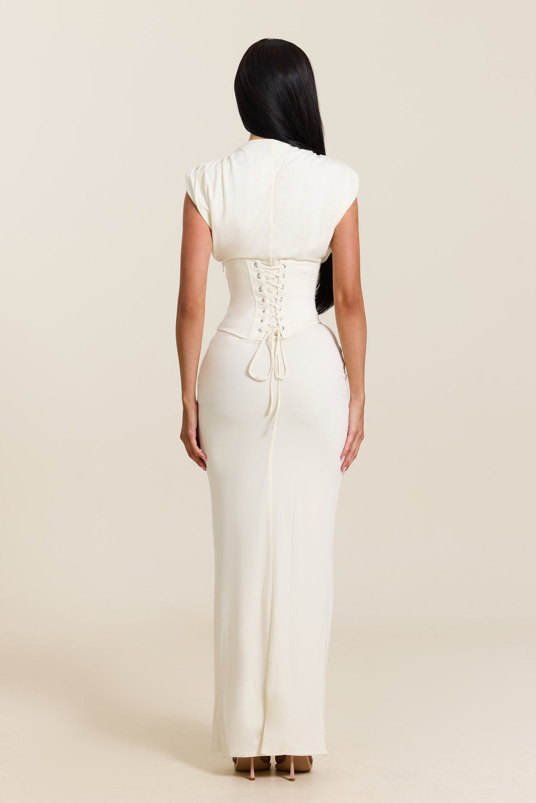 Brielle Maxi Dress - Cream