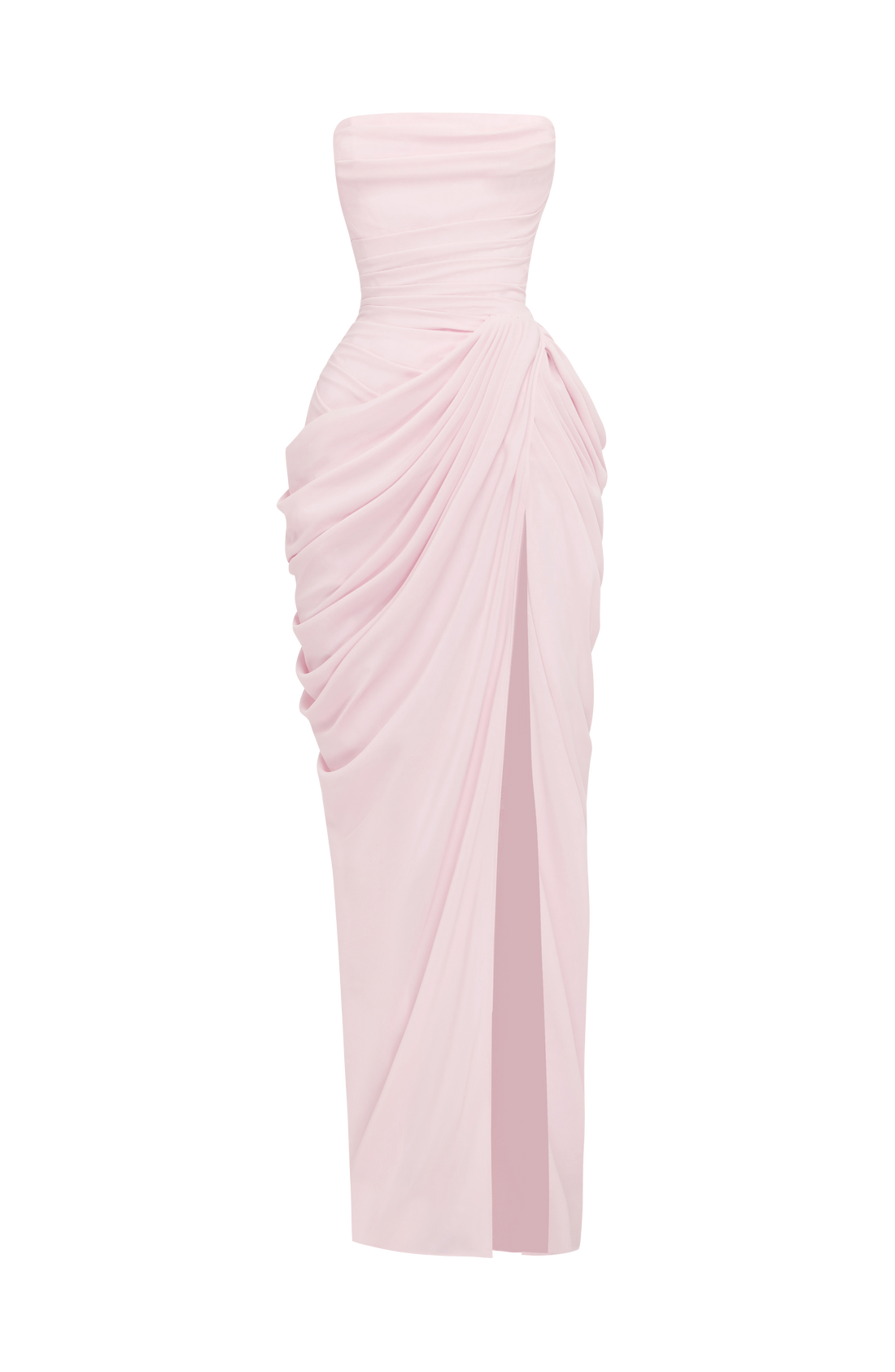 Robe Longue Cyra - Rose Poudré