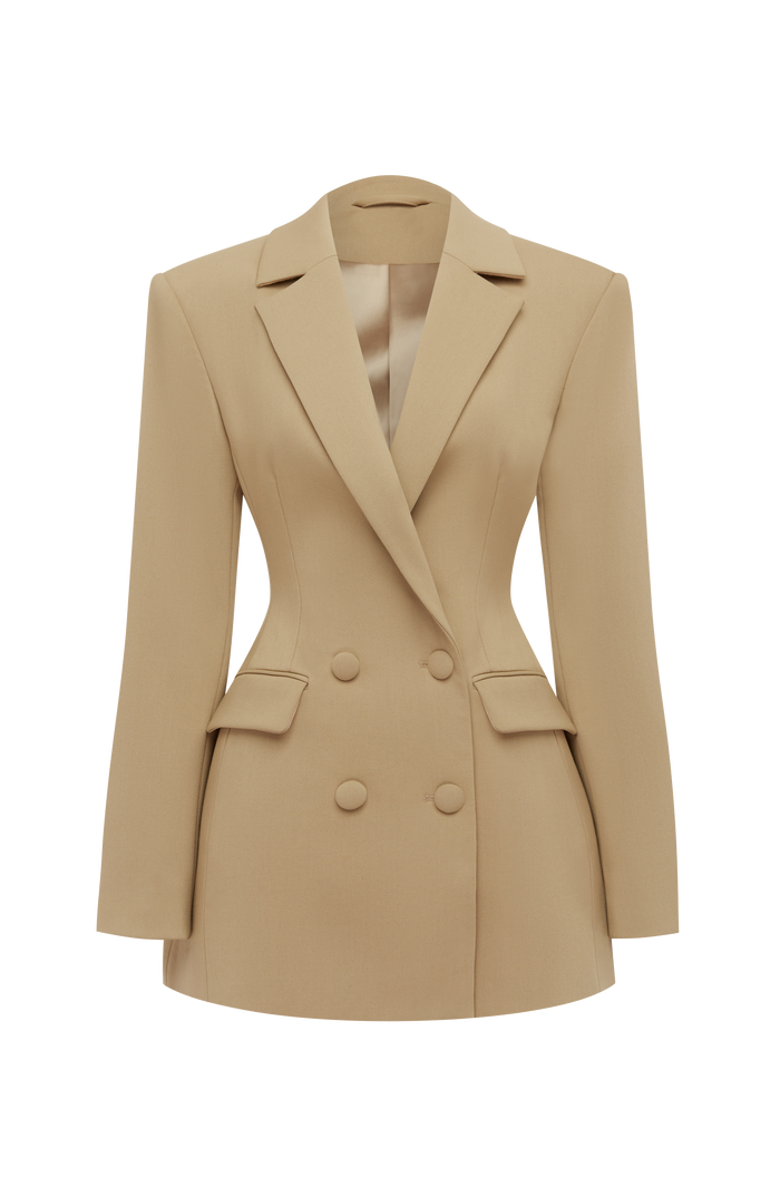 Elvira Mini Dress - Sand