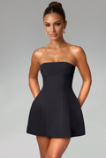 Robe Courte Asha - Noir