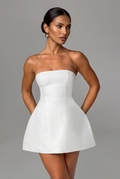 Robe Courte Asha - Ivoire