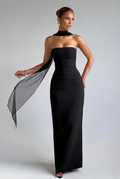 Robe Longue Yulia - Noir