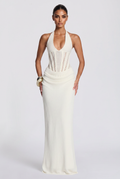 Robe Longue Neeka - Ivoire