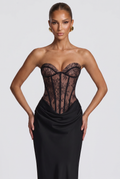 Robe Longue Kathleen - Noir