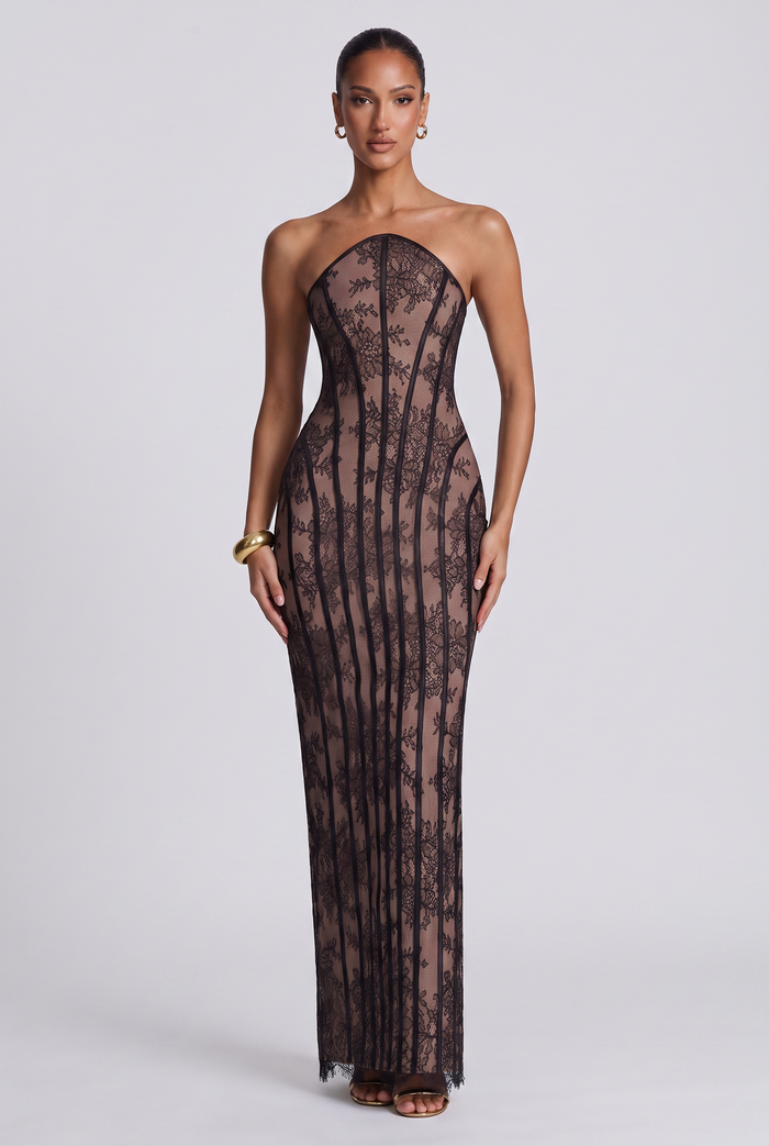 Robe Longue Tamara - Noir