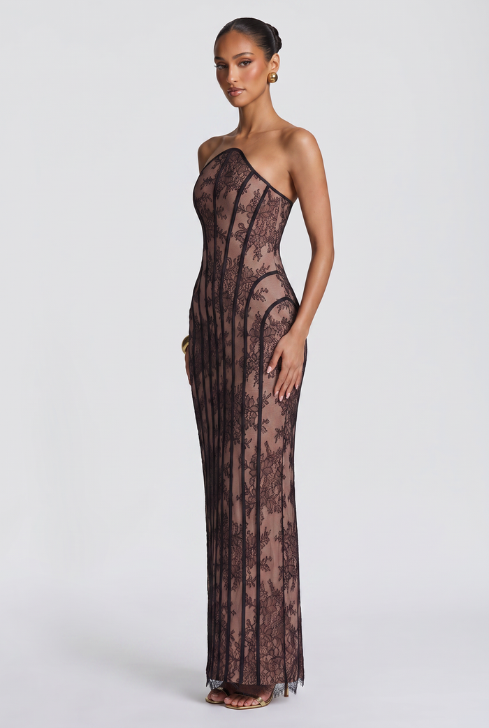 Robe Longue Tamara - Noir