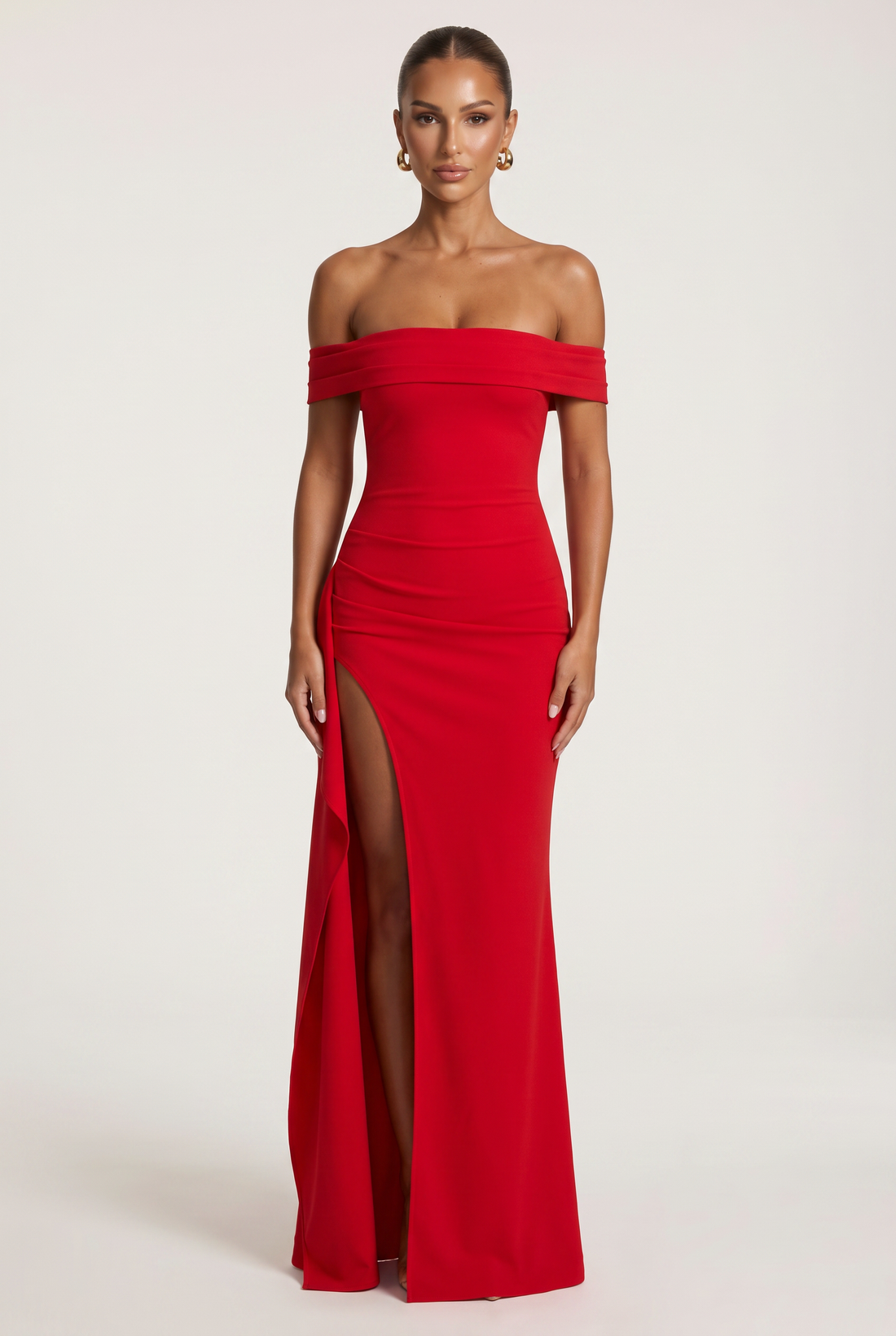 Robe Longue Joyce - Rouge