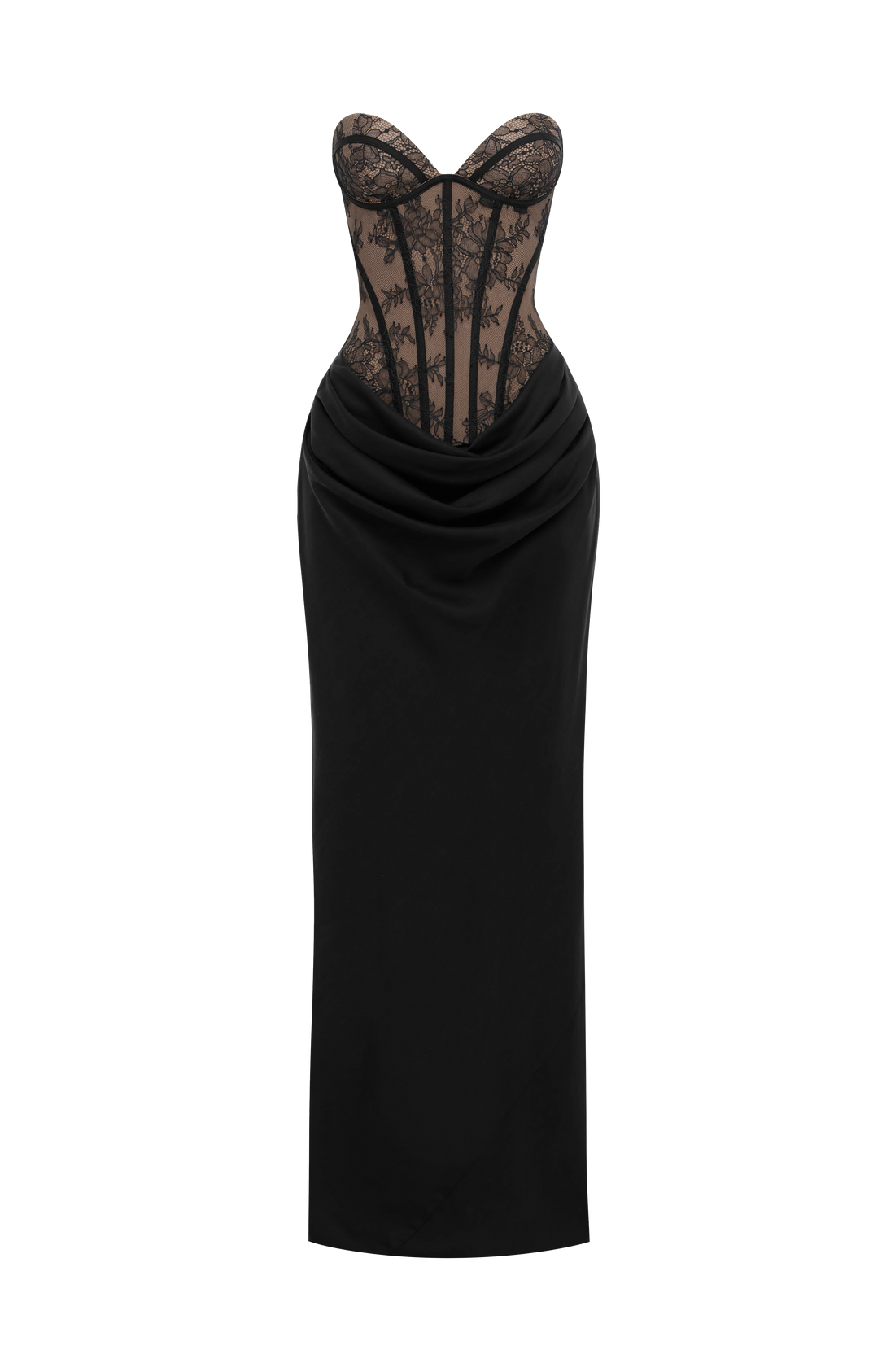 Robe Longue Kathleen - Noir