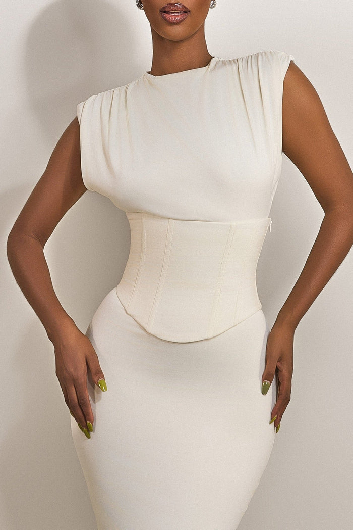 Brielle Maxi Dress - Cream