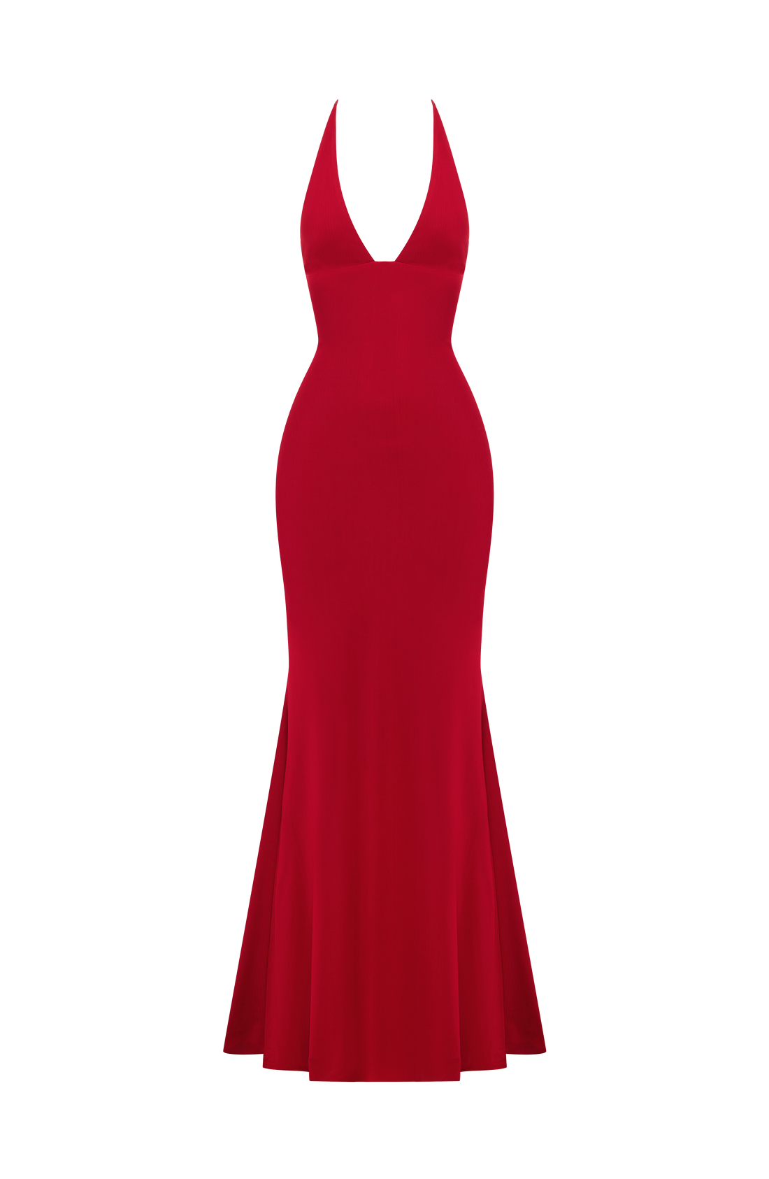 Robe Longue Olenia - Rouge Profond