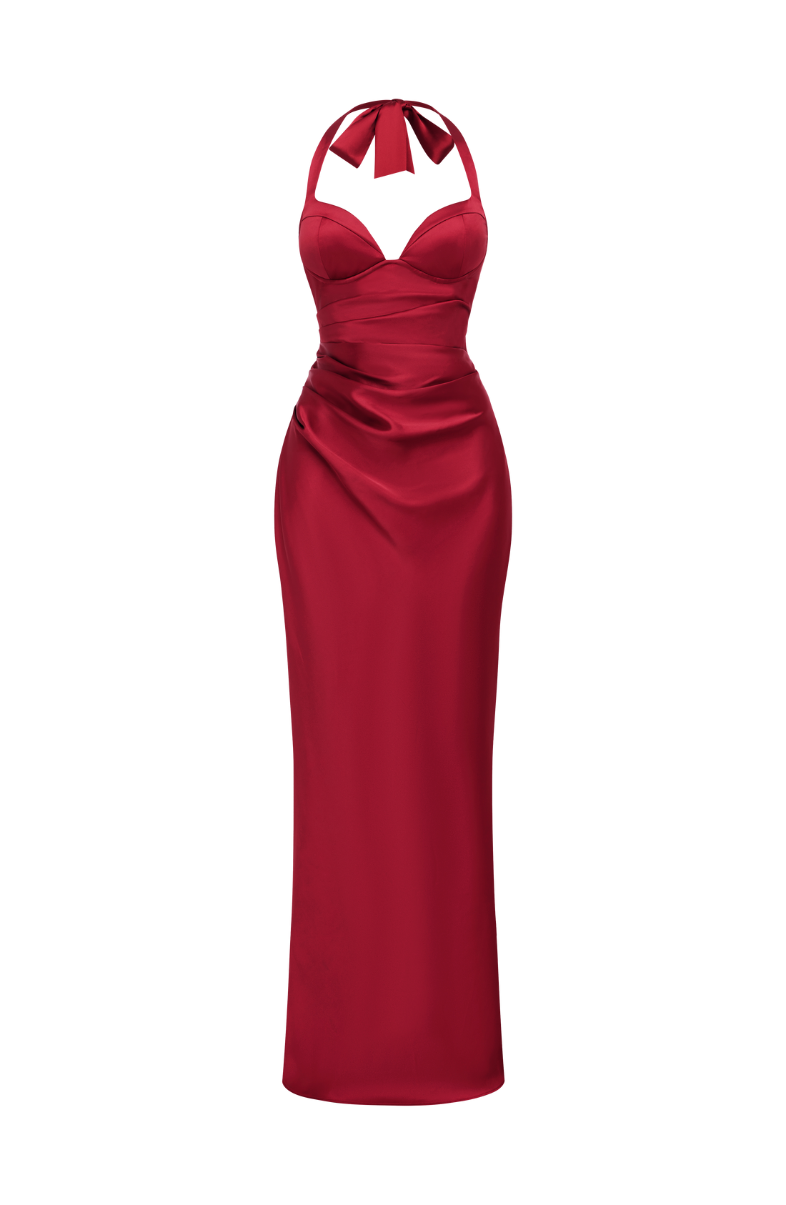 Ophelia Maxi Dress - Deep Red