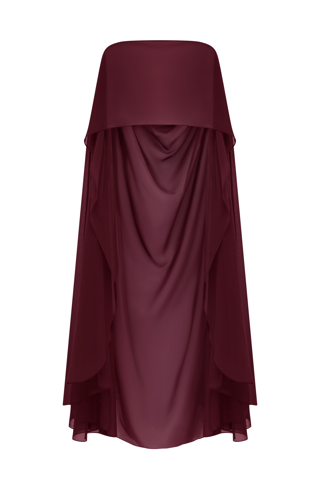 Cape Romy - Rouge Cerise