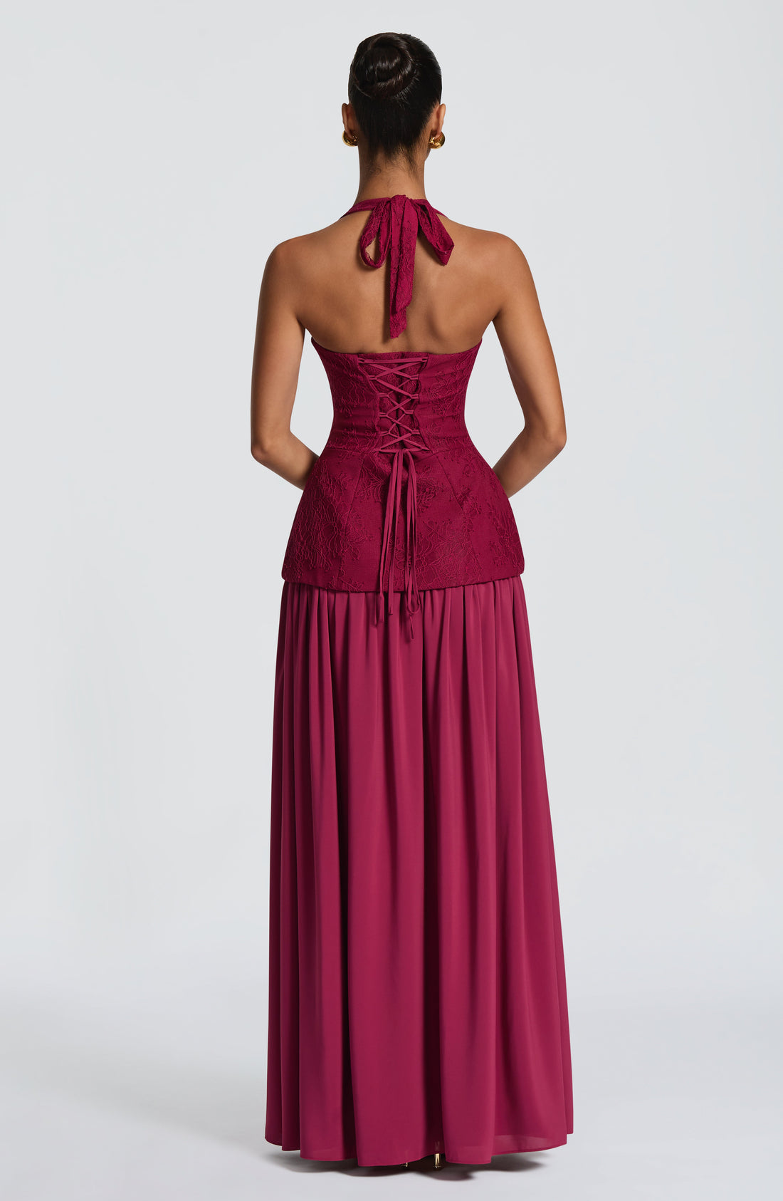 Robe Longue Almira - Mûre