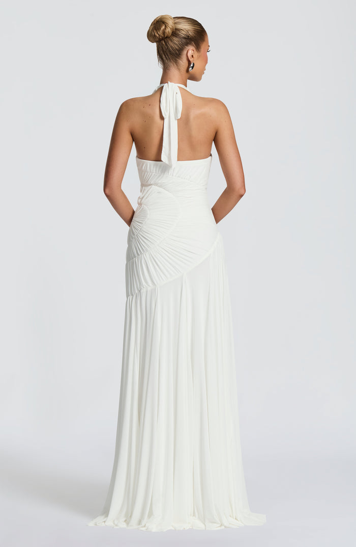 Robe Longue Cova - Ivoire