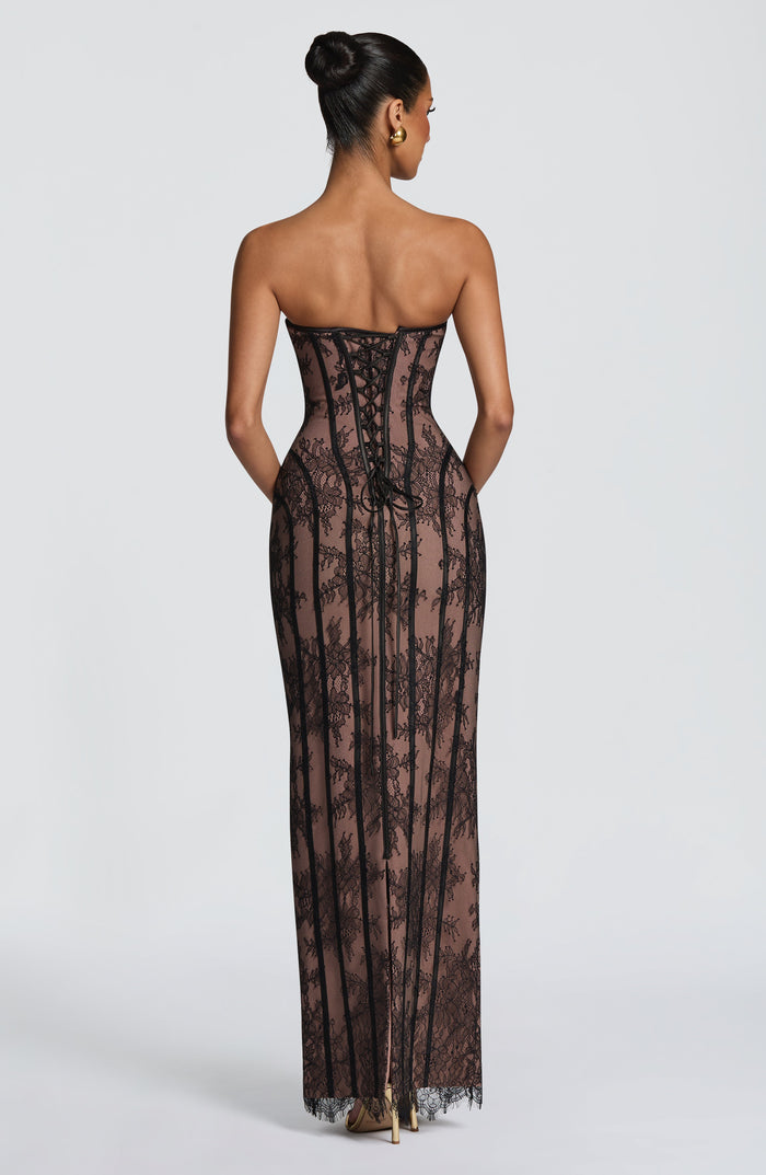 Robe Longue Tamara - Noir