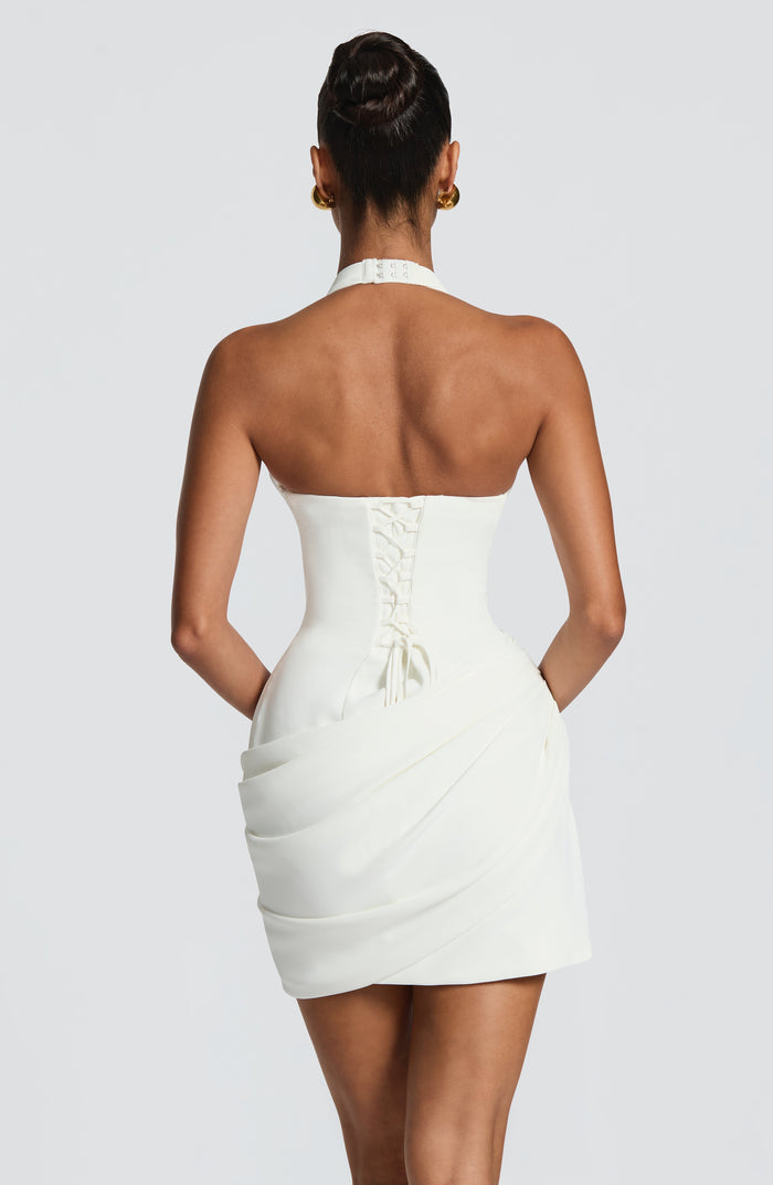 Robe Courte Nehemia - Ivoire