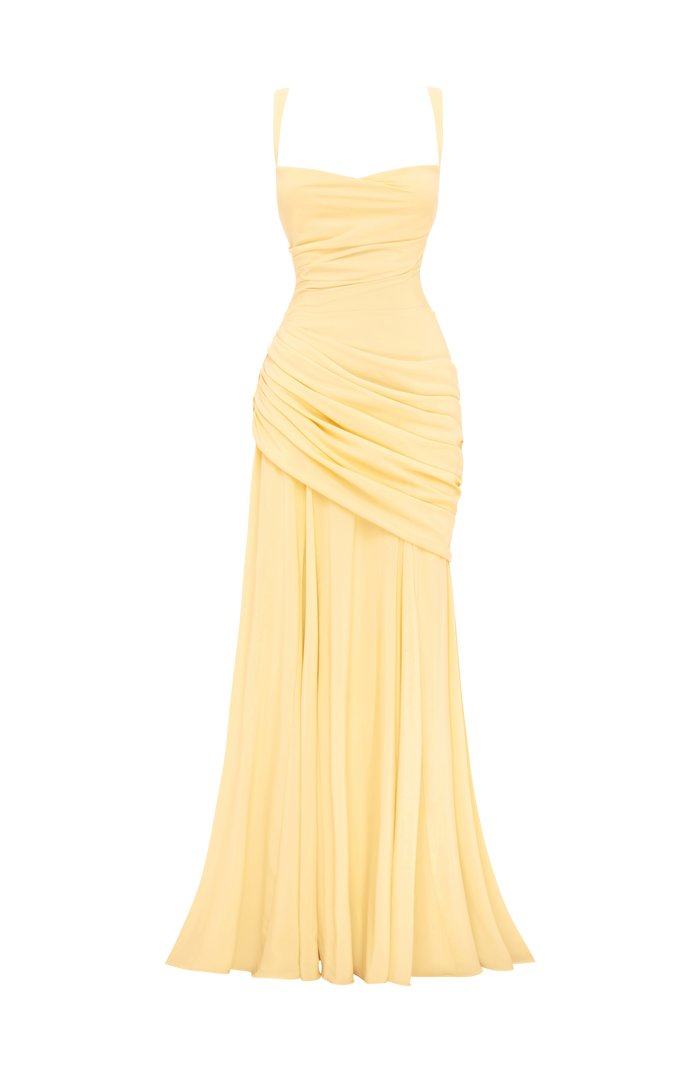 Sura Maxi Dress - Lemon