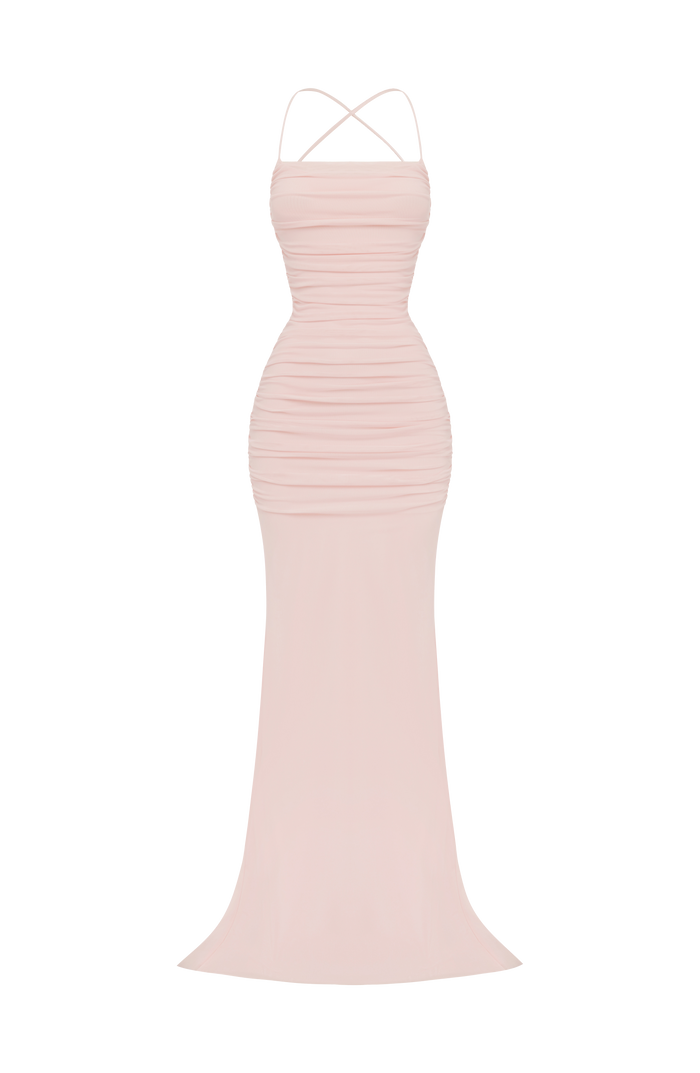 Zaria Maxi Dress - Blush