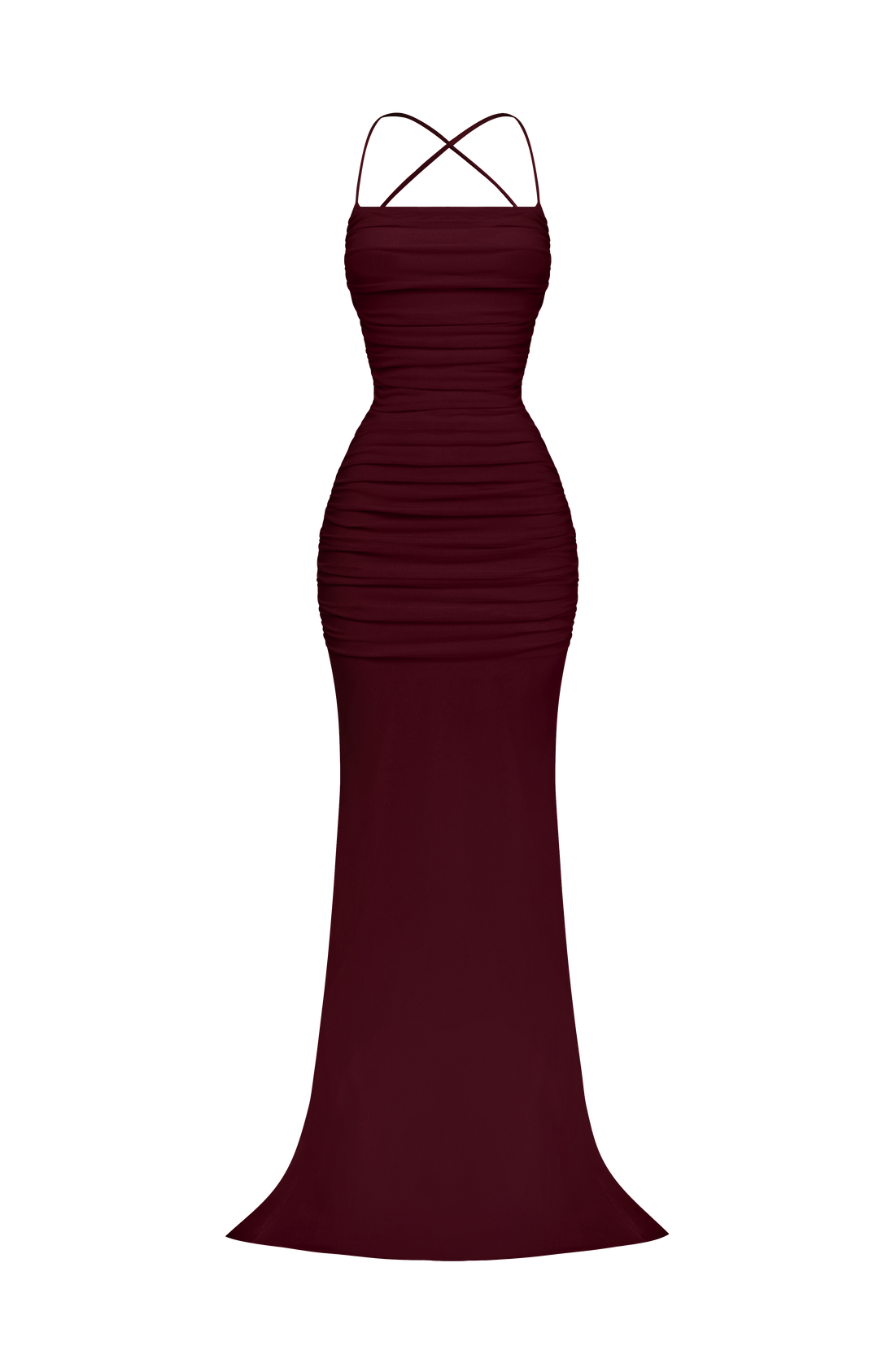 Zaria Maxi Dress - Cherry Lacquer