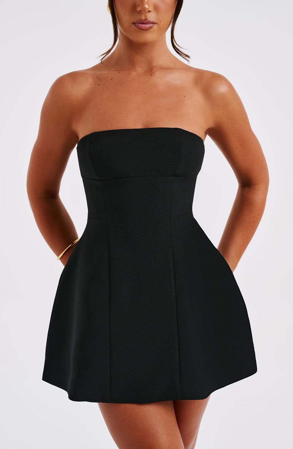 Robe Courte Asha - Noir