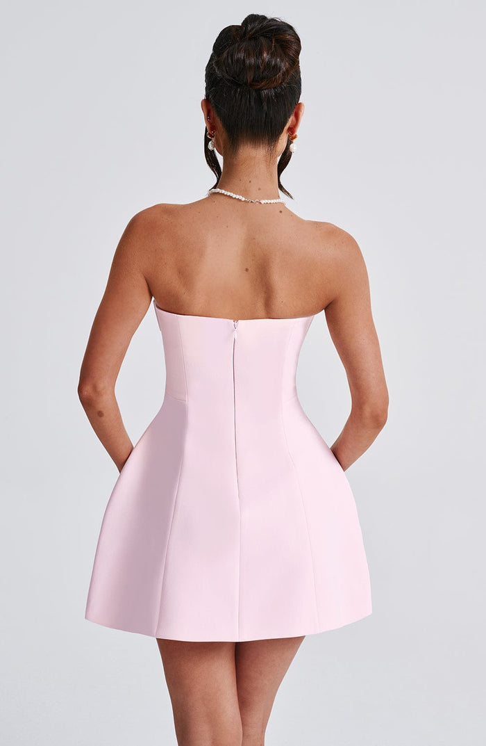 Robe Courte Asha - Rose Poudré