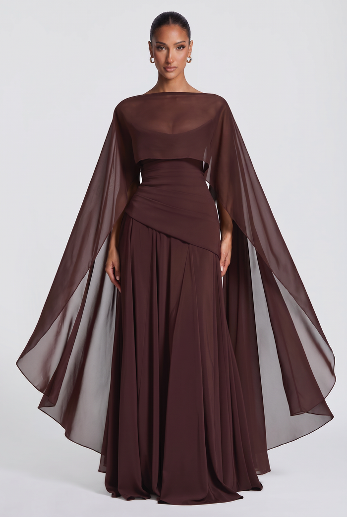 Cape Romy - Prune Marron