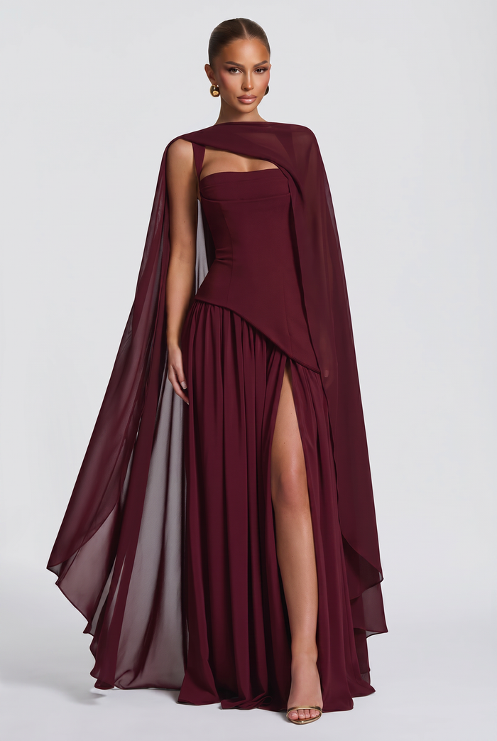 Cape Romy - Rouge Cerise