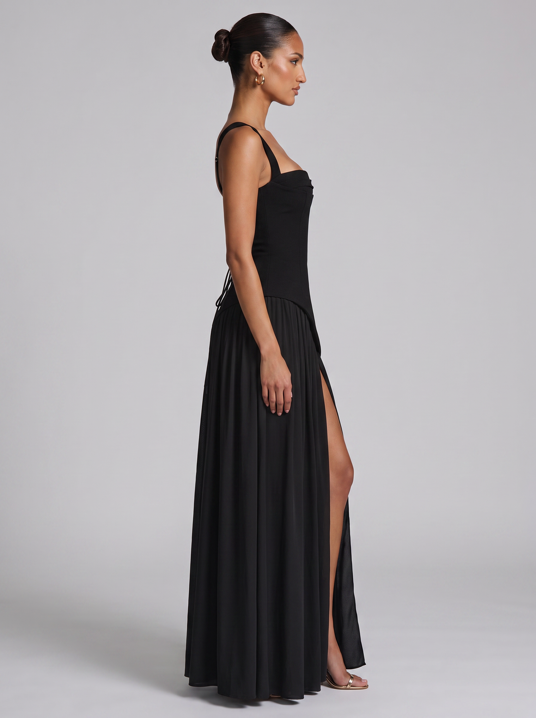 Robe Longue Tullulah - Noir