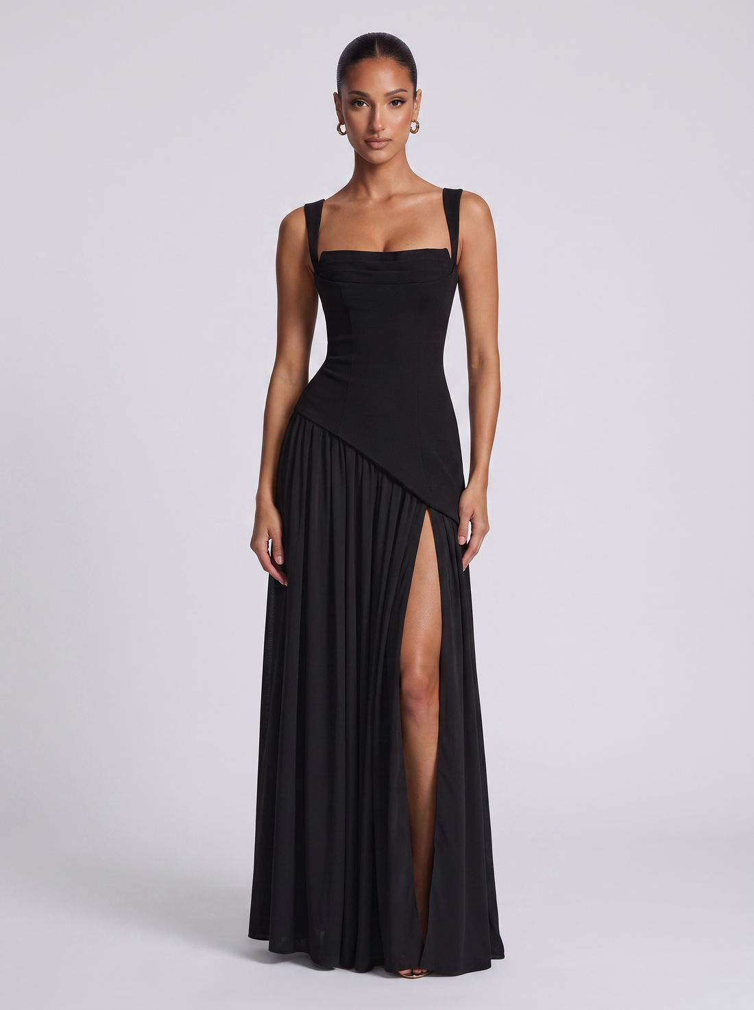 Robe Longue Tullulah - Noir
