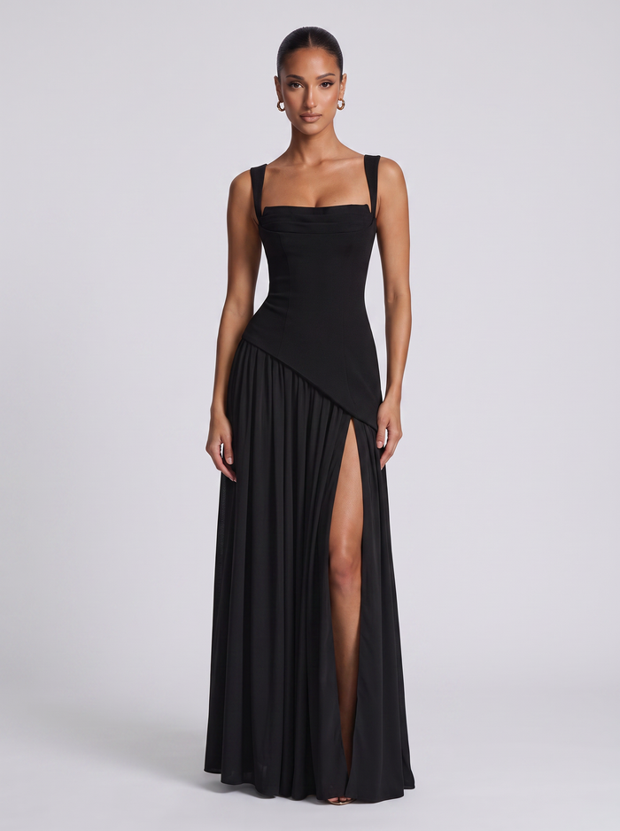 Robe Longue Tullulah - Noir