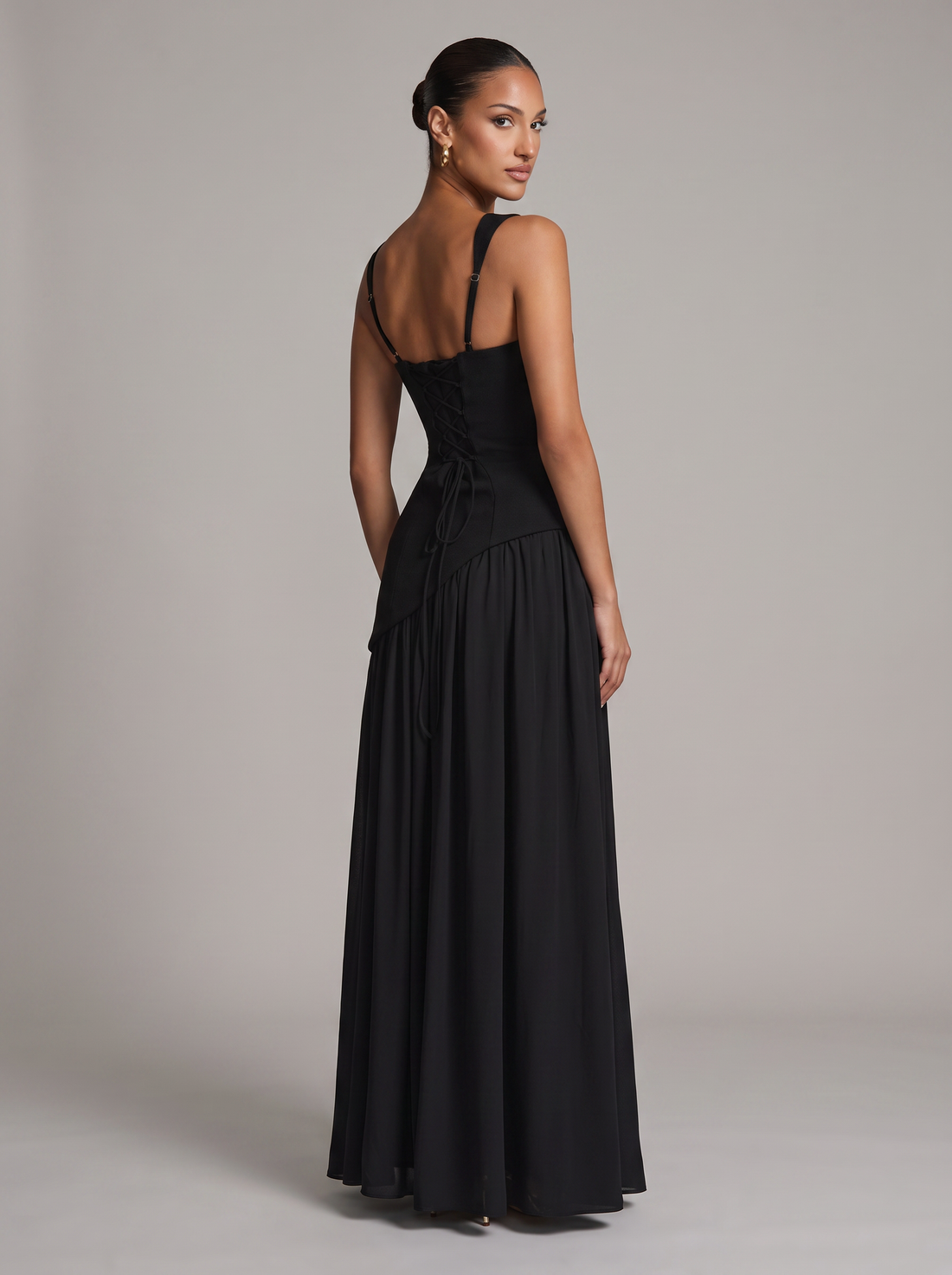 Robe Longue Tullulah - Noir