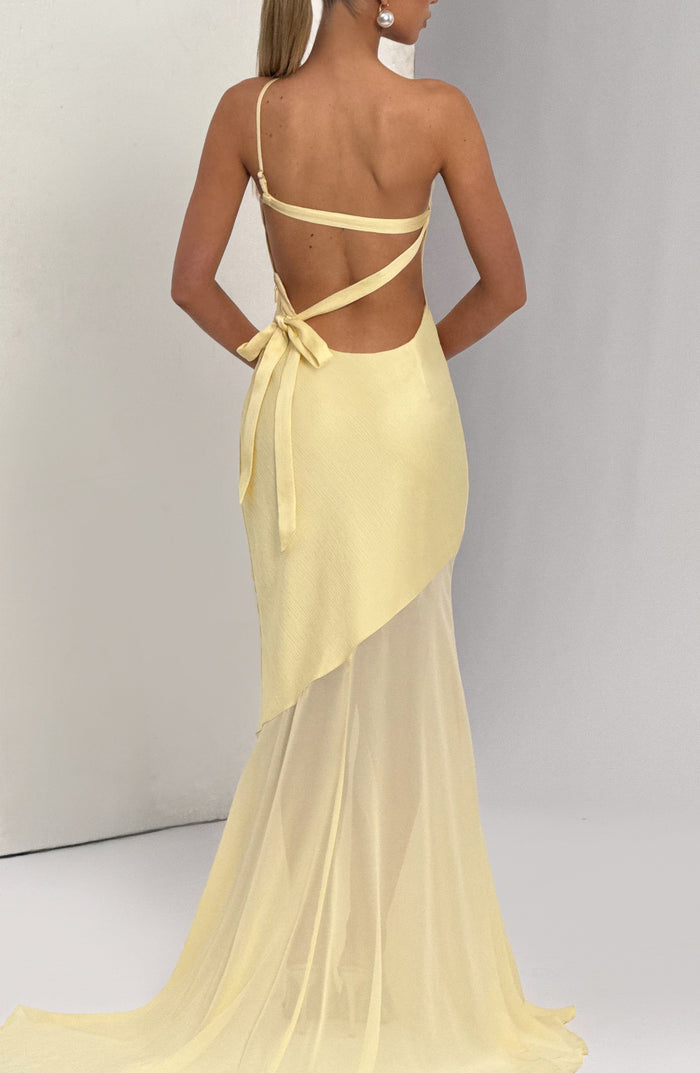 Fable Maxi Dress - Lemon