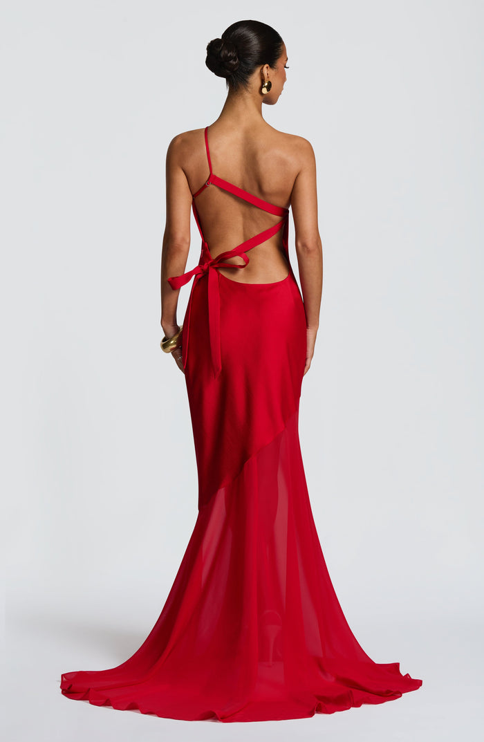 Fable Maxi Dress - Red