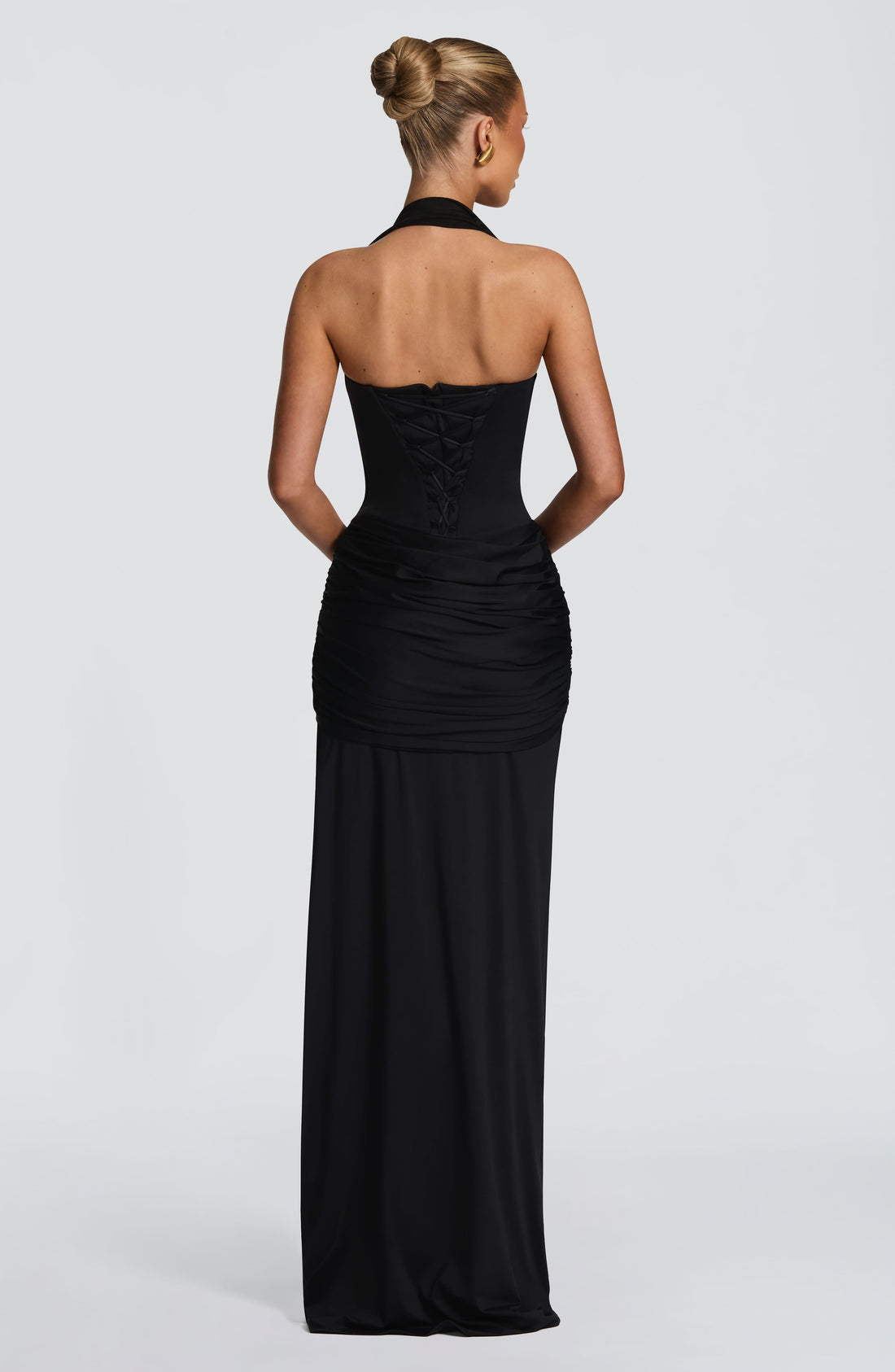 Robe Longue Gia - Noir