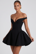 Robe Courte Marla - Noir