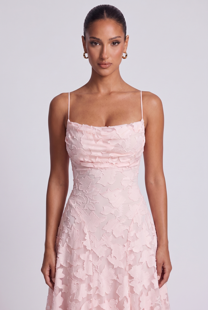 Robe Longue Francis - Rose Poudré