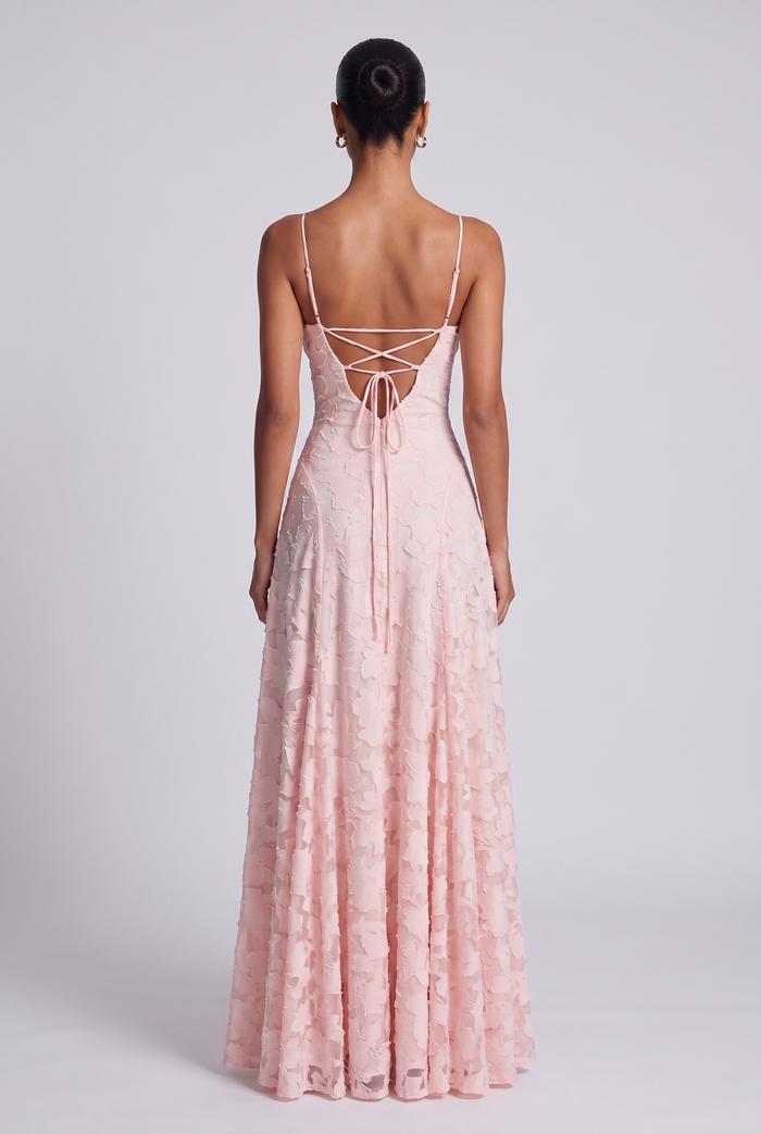 Robe Longue Francis - Rose Poudré