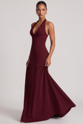 Robe Longue Adora - Rouge Cerise