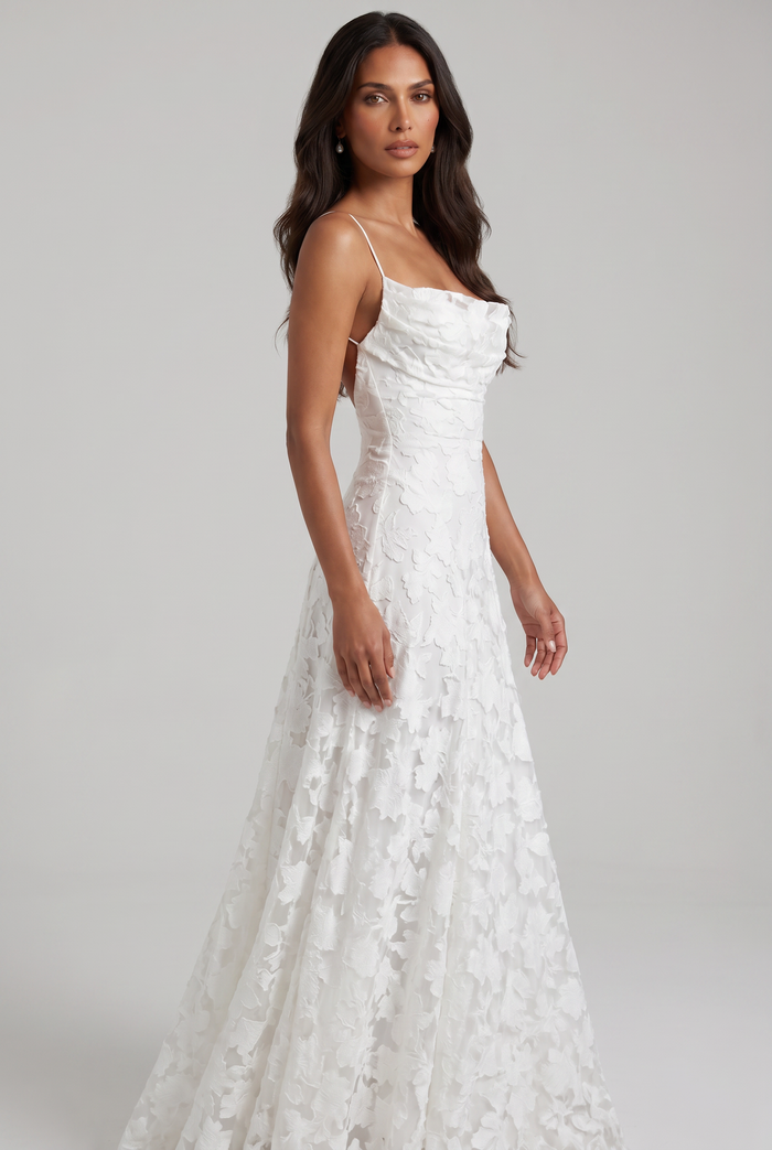 Robe Longue Francis - Ivoire