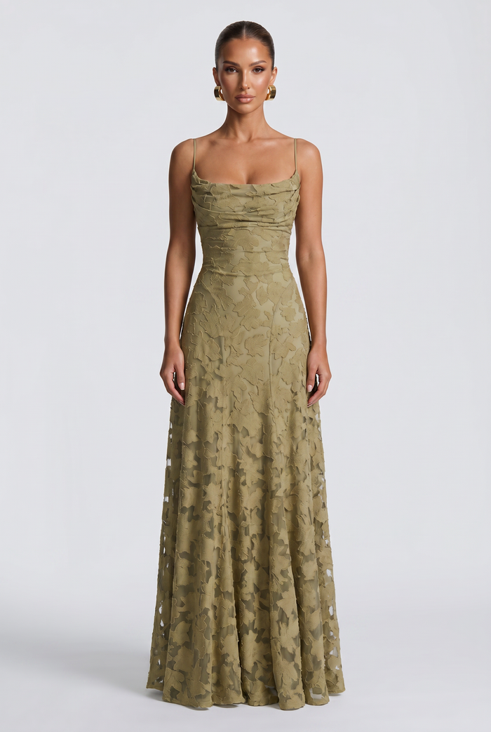 Robe Longue Francis - Sauge