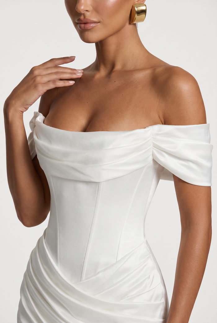 Robe de Soirée Riona - Ivoire