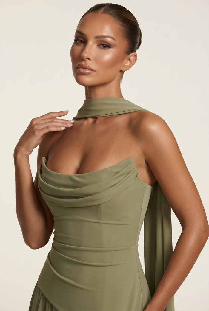 Robe Longue Patricia - Sauge