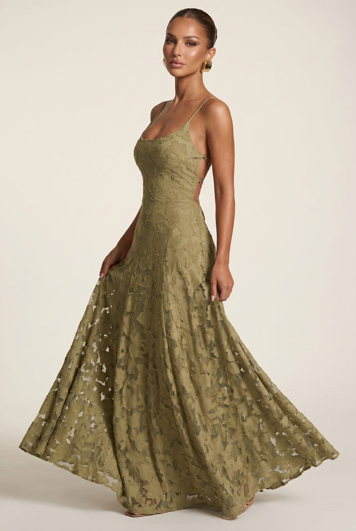 Robe Longue Francis - Sauge