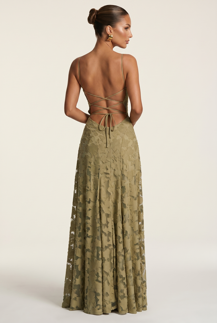 Robe Longue Francis - Sauge