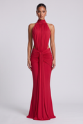 Robe Longue Thekla - Rouge