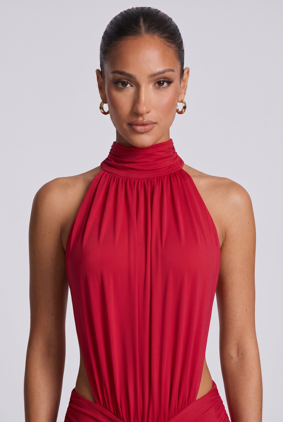 Robe Longue Thekla - Rouge