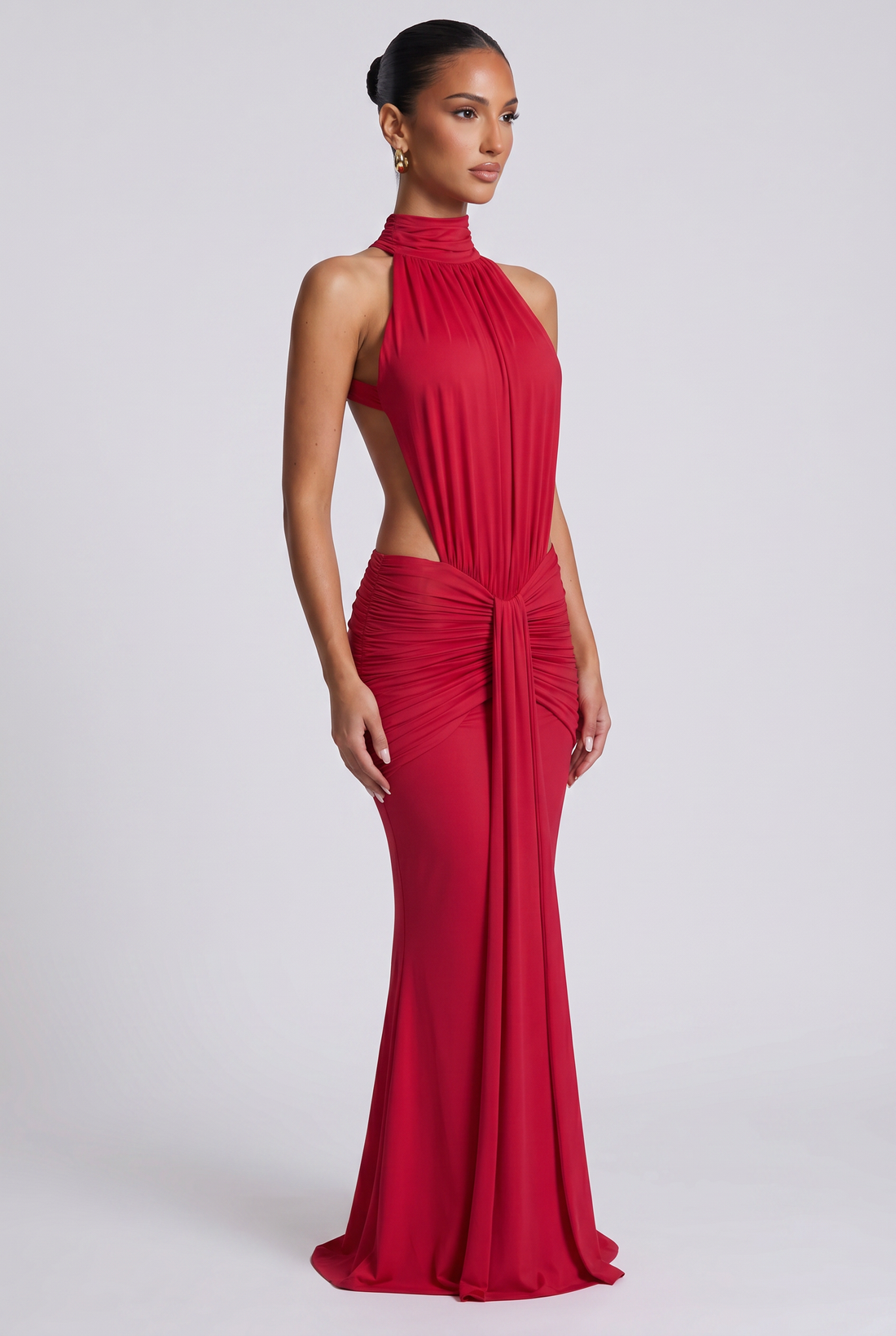 Robe Longue Thekla - Rouge