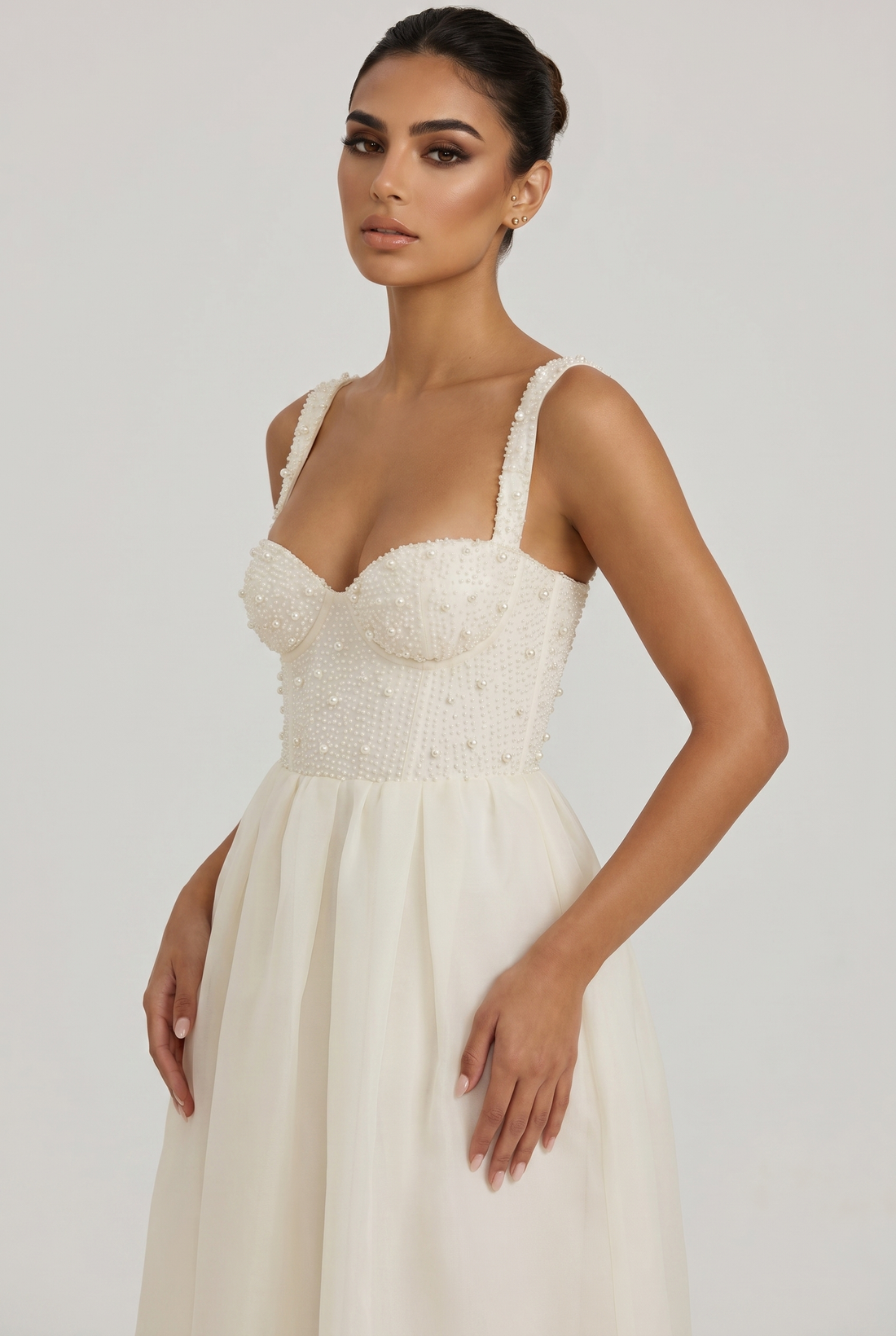 Robe Longue Thelma - Blanc
