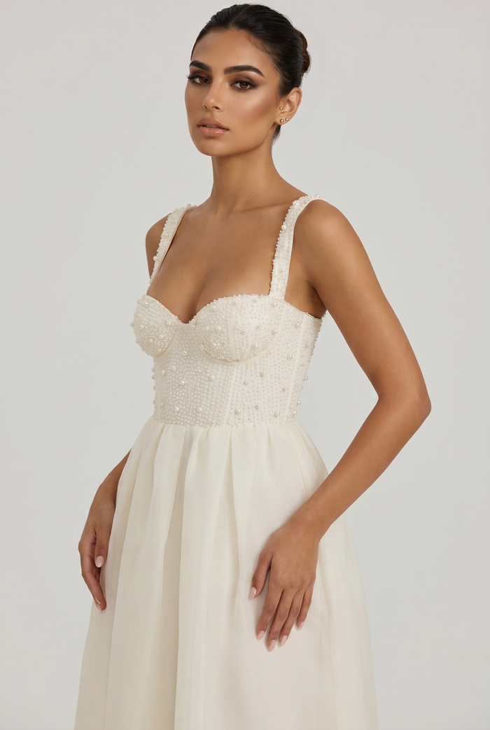 Robe Longue Thelma - Blanc