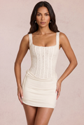 Robe Courte Aralyn - Nacre